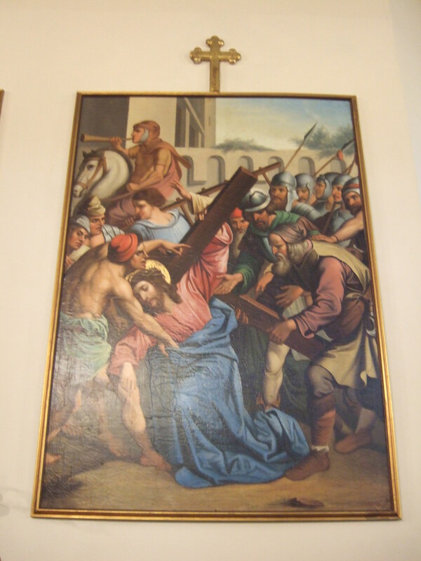 K5 - Station V, Simon of Cyrene Helps Jesus Carry His Cross